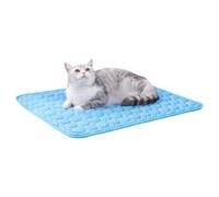 Alfombrilla Refrescante para Perros - Colchoneta Enfriadora De Seda Helada para Mascotas,Base Lavable Transpirable de Verano para Mascotas en Sofá Suelo Transporte Camping Playa
