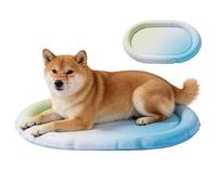 Alfombrilla Refrescante para Perros - Tapete De Hielo Descansante - Colchoneta Refrescante Ergonómica y Suave para Gatos,para Perro Pequeño Mediano Grande Gatito Jaula Transportín Suelo Sofá Hogar Via