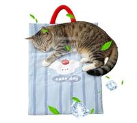 Alfombrilla Refrigerante de Perros Transpirable Plegable Lavable | Colchoneta Refrigerante de Perros para Mascotas Cachorros Interior Exterior Viaje Ruta Coche Acampada