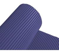 Alfombrilla Rejilla Protector con Base Antideslizantes Almohadilla Multiuso | Base Cajones Cocina Vajilla Fregadero Armarios | 100% PVC Higiénica | Ancho 65cm - Azul Marino