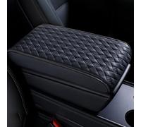 Alfombrilla Reposabrazos De Coche para Ford Ranger Wildtrak 2016-2025, Cuero Funda Consola Central Almohadilla Comodidad Antideslizante Interiores Accesorio,G/Black