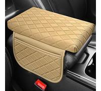 Alfombrilla Reposabrazos De Coche para Seat León/León ST/León Cupra/Leon SC/Leon X-Perience KL 5F 1T 1M 2000-2025, CóModa Y Antideslizante Reposa Brazos Alfombrillas Funda Consola Central Accesorios
