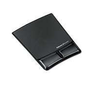 ALFOMBRILLA REPOSAMUÑECAS DE GEL FELLOWES - CANAL ERGONOMICO - NEGRO