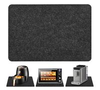 Alfombrilla resistente al calor para freidora de aire y electrodomésticos de cocina, protector de encimera de silicona ignífuga con diseño antideslizante e impermeable, perfecto para Ninja, Salter,