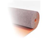 Alfombrilla resistente for garaje, coche, suelo, insonorizada, resistente a golpes, con respaldo de TPE impermeable.(Brown,100x80cm/39.4x31.5in)