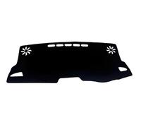 Alfombrilla Salpicadero Alfombrillas Panel Instrumentos Para Toyota Para Corolla E210 2019 2020 2021 2022 2023 2024 2025 Híbrido Parasol Tablero Almohadilla Protección(RHD Black)