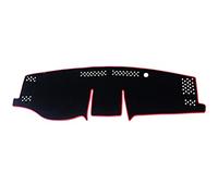 Alfombrilla salpicadero Para Toyota Para RAV4 Para XA50 Para Híbrido 2019-2023 Cubierta Salpicadero Coche Mat Dash Sun Shade Pad Alfombras Protectoras Cubierta De Salpicadero(LHD lado rojo)