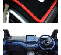 Alfombrilla Salpicadero Protector Consola Central Para BYD Seagull 2023 2024 Alfombra Para Salpicadero Parasol Accesorios Para Coche Cubierta Interior Para Salpicadero(Right-Red)