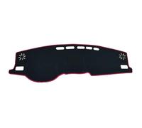 Alfombrilla Salpicadero Repuestos para Toyota RAV4 XA50 2019-2025 Cubierta para tablero alfombrilla antideslizante para panel de instrumentos MTVTFECEWG(LHD RED)