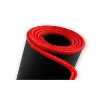 Alfombrilla Savio GTDXXL Gaming 1000x500x3mm Tela Caucho Goma Antideslizante Negra Rojo
