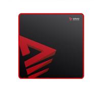 Alfombrilla Savio Turbo Dynamic M 450 x 450 mm Base Goma Bordes Cosidos Gaming