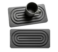 Alfombrilla Secante | Posavasos antideslizante de diatomita absorbente - Alfombrilla Secante Para Platos | Adecuado Para Uso En Encimera Cocina El Baño La Barra Café, Tocador Cuarto De Aseo El Dormito