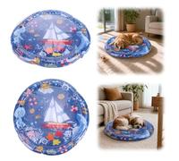 Alfombrilla sensorial de Agua para Mascotas CLBDRESS con un 50% más de Grosor, cojín de Agua Inflable para Enfriar a Tus Mascotas, Impermeable para Gatos y Perros