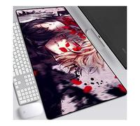 Alfombrilla Seraph of The End Speed Gaming, Alfombrilla de ratón XXL Anime, 800x300 mm, Alfombrilla Extra Grande con Base de Goma Antideslizante, Bordes cosidos de 3 mm, para PC, C