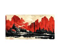 Alfombrilla Sharkoon SKILLER SGP40 D11 Multicolor 1000x500mm Superficie Textil Base Antideslizante Gaming