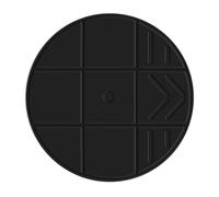Alfombrilla silenciosa para juegos con agarre fuerte, antideslizante, almohadilla de ejercicio deportiva para deportes interactivos, cómoda alfombra de entrenamiento