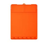 Alfombrilla Silicona Barbacoa para Enders Chicago Next 3 2024-2026, Protector para Parrilla Superficie Trabajo, Resistente Calor, para BBQ Cocina Exterior,C Orange