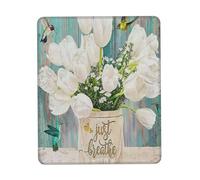 Alfombrilla Solo Respira 25X30Cm Pequeña Alfombrilla Raton Antideslizante Mousepad para Oficina Computadora