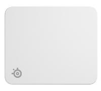 SteelSeries QcK Alfombrilla Gaming Mediana - Blanco - Base Antideslizante - Seguimiento y Estabilidad Top - Optimizada para sensores - 320 mm x 270 mm - FPS, MOBA, RTS, MMO