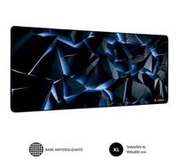 Alfombrilla Subblim Blue Obsidian XL Gaming Microtexturizada 900x400 mm