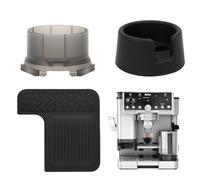 Alfombrilla Superior de Silicona Antideslizante para Ninja Luxe Café ES601EU, Base de Prensado Anillo Dosificador de café Funnel Antisalpicaduras Accesorio Cafeteras para Domésticas y Cafetería