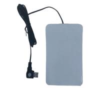 Alfombrilla térmica de silicona con USB de 5 V, lavable para mascotas, calentador eléctrico con 3 niveles de calor
