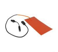 Alfombrilla térmica de silicona de 12 V y 100 W para bolsa de entrega de alimentos, calentador térmico, caliente, para llevar, pizza, comercial, reutilizable, 304 x 152 mm