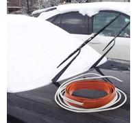 Alfombrilla térmica de silicona de 24 V 150 W con cable desmontable de 1 m, calentador de espacio flexible para parabrisas para limpiaparabrisas Plus, transferencia de calor Swift, 15 x 1200 mm
