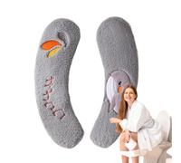 Alfombrilla Térmica Para Asiento De La Taza Del Inodoro Acolchada | Asiento Para Váter Diseño Decorativo Con Estampado De Para El Cuarto De Baño