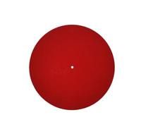 Alfombrilla Tocadiscos 7/10/12inch Anti-static Slipmat Felt Record Mat LP Vinyl Player Pad For Phonograph Turntable(12inch 3MM Red)