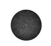 Alfombrilla Tocadiscos 7/10/12inch Anti-static Slipmat Felt Record Mat LP Vinyl Record Player Pad For Phonograph Turntable(12inch 5MM Gray)