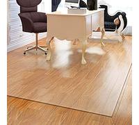 Alfombrilla Transparente para Silla Alfombrilla para Silla para Suelo Duro, Alfombrilla para Silla de Oficina en casa Alfombrillas para escritorios Alfombrilla Protectora Grande para Silla d