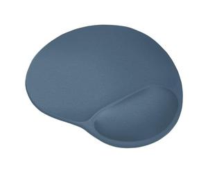 Alfombrilla Trust 26011 Gel Descansa Muñecas Azul Ergonómica Antideslizante