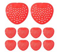 Alfombrilla Urinario - Filtros Anti-Obstrucción | Protectores Perfumados Desodorantes Hombres | Paquete 10, Tamaño 19x17cm, PP + Agente Activo +, Dura 30 Días C/U, Ecológico para