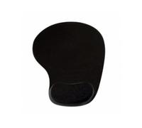 Alfombrilla Vakoss PD-424 Negra Monocroma con Descansa Muñecas y Base Antiderrapante