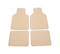 Alfombrillas 4 Uds. Alfombrillas Universales para Coche, Alfombrilla Impermeable Antisuciedad para Gran Pared M1 M2 M4 para Hover H3 X200 para Hover H6(Beige)