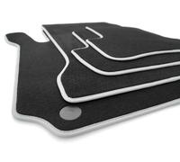 Alfombrillas a juego para Mercedes Clase W203 Modelo T S203 Terciopelo Negro ...