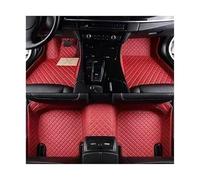 Alfombrillas A Medida Para Mercedes Para Benz Clase C W204 2007-2013 Alfombrillas Piso Automóvil Cobertura Total Alfombrillas Piso Para Interiores Alfombra Impermeable Accesorios Coche(Red 5 Seat)
