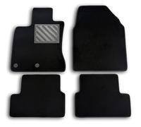 Alfombrillas a Medida para Nissan Qashqai J10 2006-2014, talonera de Goma Reforzada y Botones de sujeción