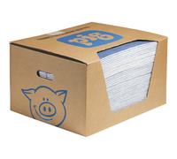 Alfombrillas absorbentes de agua PIG, en caja dispensadora, UE 50 unid.