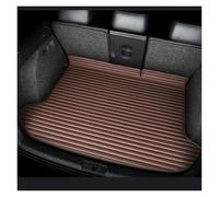 Alfombrillas Alfombra Maletoer Alfombrilla cuero a rayas para maletero coche para Lincoln para Navigator para Aviator para Corsair 2020-2022 Maletero Protector(Coffee3,2020-2022 2)