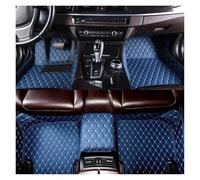 Alfombrillas Alfombrillas Coche para Toyota para Chr 2018-2021 Accesorios Interior Coche Alfombras Cuero Almohadillas Los Pies Alfombrillas Delanteras(Azul)