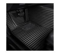 Alfombrillas Alfombrillas Cuero Rayas Coche Accesorios Interiores Moqueta para A4 para B7 para B8 para 8KH para B9 para 8WH para Allroad(All Black 1 Seat,2017-2023)