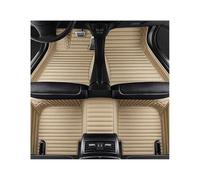 Alfombrillas Alfombrillas de Cuero a Rayas 5D Personalizadas para Coche para Sonata 2004-2009 Accesorios Interiores Alfombra(D 5 Seat)