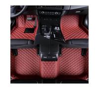 Alfombrillas Alfombrillas Impermeables Coche para MG para Whale 2024 2025 2026 Juego Completo Accesorios(Vino Rojo)