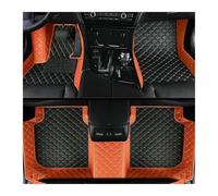 Alfombrillas Alfombrillas Impermeables Coche para MG para Whale 2024 2025 2026 Juego Completo Accesorios(Black and Orange)