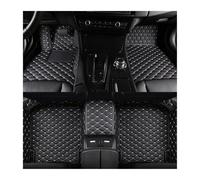 Alfombrillas Alfombrillas Impermeables Coche para MG para Whale 2024 2025 2026 Juego Completo Accesorios(Beige Negro)