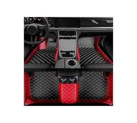 Alfombrillas Alfombrillas para Hyundai para I30 para Sedán para N 2021 2022 2023 2024 2025 2026 Accesorios Interior del Coche(Negro y Rojo)