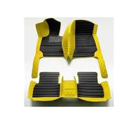 Alfombrillas Alfombrillas para Nissan para Rogue 2021 2022 Accesorios El Interior del Coche Hombre Y Mujer(Black Yellow)