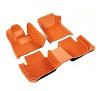 Alfombrillas Antideslizantes Cobertura Total 5 Asientos para Toyota para Prado J150 2014-2016(Orange,LHD)